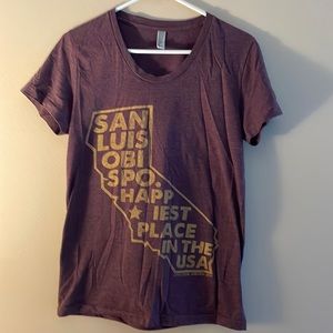 San Luis Obispo Happiest Place in The USA Tee